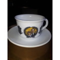Cup @ Saucer To Commemorate the Marriage of Charles and Diana July 29 1981