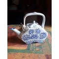 Vintage Miniature Porcelain TeaPot