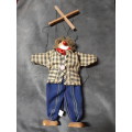 Retro Grove International Wooden Puppet On Strings