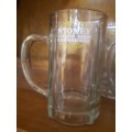 Set Of 6 Retro Stoney Ginger Beer Glass Mugs