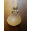 Vintage Brass Caddy Tasting Spoon (Bonnie Prince Charlie 1745-1746)