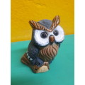 Stunning Handpainted Ceramic Owl