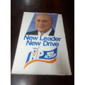 1989 National Party Election Campaign Board Signed by W.T Kritzinger