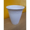 White Ceramic Glazed Vase