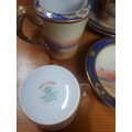 Vintage Meito Japan Handpainted Coffee Service