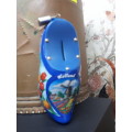Painted Wooden Dutch Clog Moneybox With Lock @ Keys