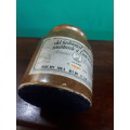 Vintage Salt Glazed Mustard Jar