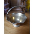 Vintage Brass Sweet Dish With Handle
