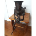 Circa 1837 - 1901 Large Lovelock No3 Cast Iron Coffee Grinder (Working)