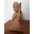 Circa 1978 Clay Baked Thailand Buddha (Signed @ Stamped)