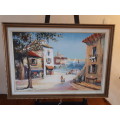Stunning Oil on Board by Popular SA Artist Vincent Olivier (1936 - ) Signed @ Dated 97`