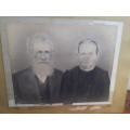Early 1900`s Photo Of Pieter Andries Theron & Elise Johanna (Nee Burger) See Description