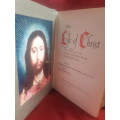 Beautiful 1958 Leather Bound `The Life of Christ` In His Own Words - Illustrated