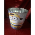 2015 Universal Studios Minions Popcorn Tin