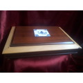 Stunning Wooden 30 Coin Display Case