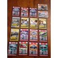 17 x TopGear Turbo Challenge Trading Cards