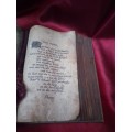 Vintage Lords Prayer (Afrikaans) Book Form Table Display