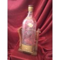 1960`s One Gallon Johnnie Walker Red Label Mounted In Original Wooden Stand