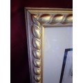 Chinese Mixed Medium In Gold Gilt Frame
