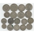 International silver coin lot ((95coins))