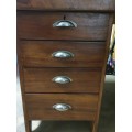 Solid Wood Office Desk With 8 Drawers - 1 of a kind!