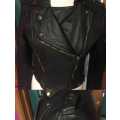 Faux Leather Biker Jacket