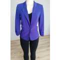 Stunning Fitted  blazer with beautiful striped lining