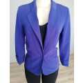 Stunning Fitted  blazer with beautiful striped lining