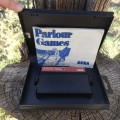 Vintage Sega Game cartridge Parlour Games with manual