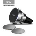 Magnetic  Mobile Phone Air Vent  Mount Holder for iPhone/Samsung Smartphone (Grey)