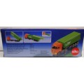 SIKU Diecast Model 1796 Mercedes Benz Actros Truck & Covered Tipper Trailer 1/87 HO railway scale