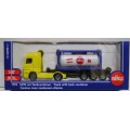 SIKU Diecast Model 1795 Mercedes Benz Actros Truck & Tank Container Trailer 1/87 HO railway scale