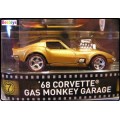 Hotwheels Hot Wheels Diecast Model Retro Series TV Gas Monkey Garage Chevy Chevrolet Corvette 1968