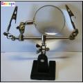 Hobby Helping Hand magnifier & painting decorating stand kits figures figurines watch making jewelle