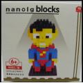 Nanoblocks micro building bricks Superhero Superman Super Man Figurine new in pack