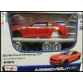 Maisto Diecast Model Car 39126 Assembly Kit Ford Mustang GT 2015 1/24 scale new in pack