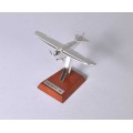 Atlas Diecast Model Plane Silver-plated Fokker F 3 F3 1920 1/200 scale new in pack