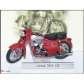 Diecast Model Bike Motorcycle European Collection Jawa 354 04 Czechoslovakia 1/24 scale new in pack