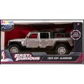 JADA Diecast Model Car Jeep Gladiator 2020 Fast & Furious Movie Film TV 1/32 scale new in pack