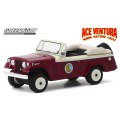 Greenlight Diecast Model Car Hollywood Jeep Jeepster 1967 Ace Ventura Movie Film TV 1/64 scale new