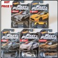 Hotwheels Hot Wheels Diecast Model Car Set 5 pce Fast & Furious Movie TV Mercedes Nissan McLaren For