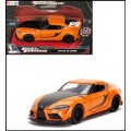 JADA Diecast Model Car 24037 Toyota GR Supra Fast & Furious 9 Movie Film TV 1/32 scale new in pack