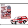 Greenlight Diecast Model Car Running on Empty Ford Bronco 1994 `Motorcraft` 1/64 scale new in pack