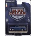 Greenlight Diecast Model Car Blue Collar Chevy Chevrolet C 20 C20 Custom deluxe Pickup 1981 1/64 sca