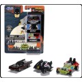 JADA Diecast Model Car Nano Set Batman Classic TV Batmobile Batcycle Jokermobile Movie Film TV new