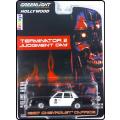 Greenlight Diecast Model Car Hollywood Chevy Chevrolet Caprice 1987 Terminator Movie Film TV 1/64 sc