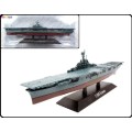 Atlas Edition Model Ship Collection USS Essex Aircraft Carrier 1942 Military WW II 1/1250 scale new