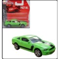 Majorette Diecast Model Car Ford Mustang Boss 1/61 scale new in pack