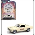 Greenlight Diecast Model Car Exclusive Ford Mustang Fastback 1965 "Tournament  of Thrills" 1/64 scal