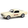 Greenlight Diecast Model Car Exclusive Ford Mustang Fastback 1965 "Tournament  of Thrills" 1/64 scal